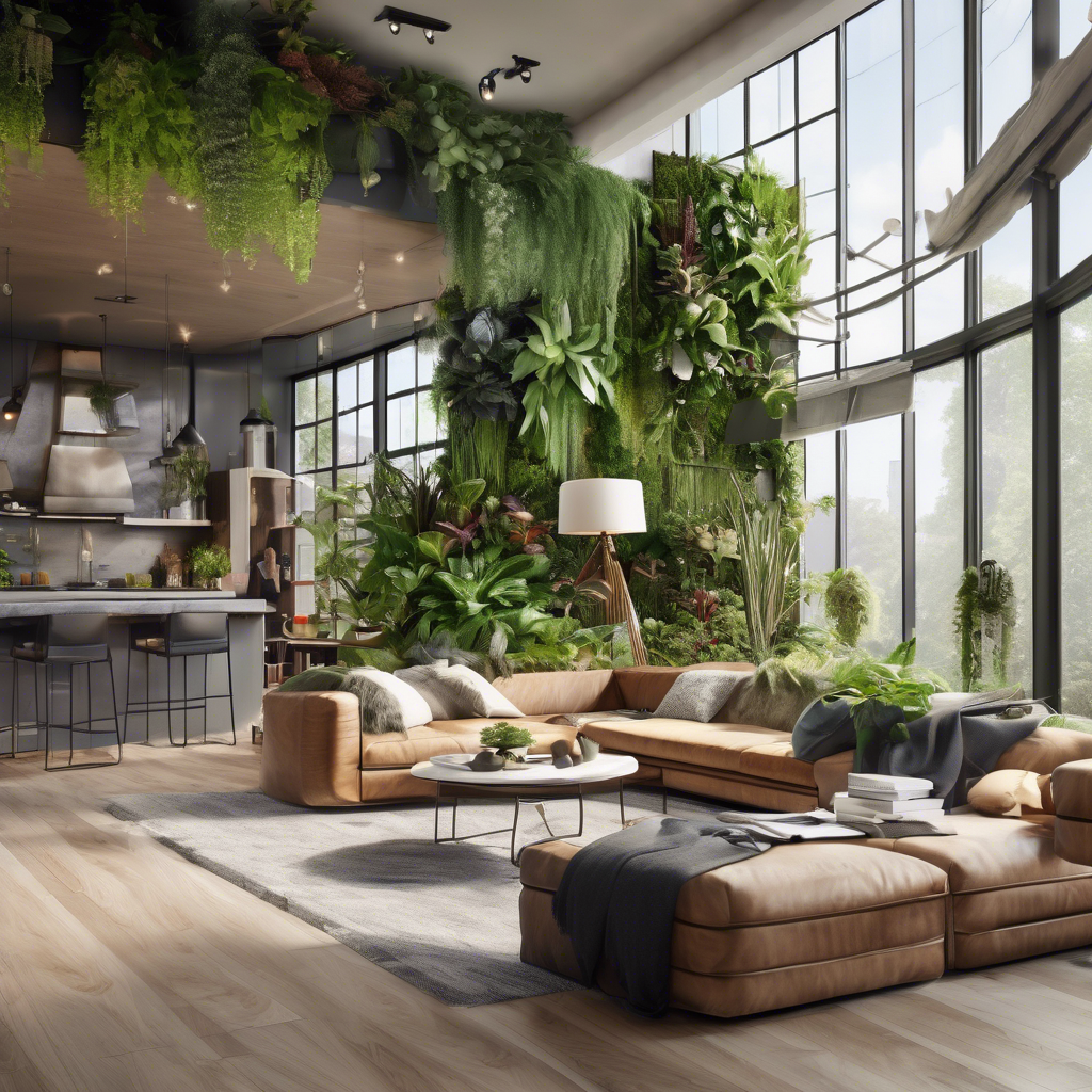 Tendencias en jardines verticales y patios interiores