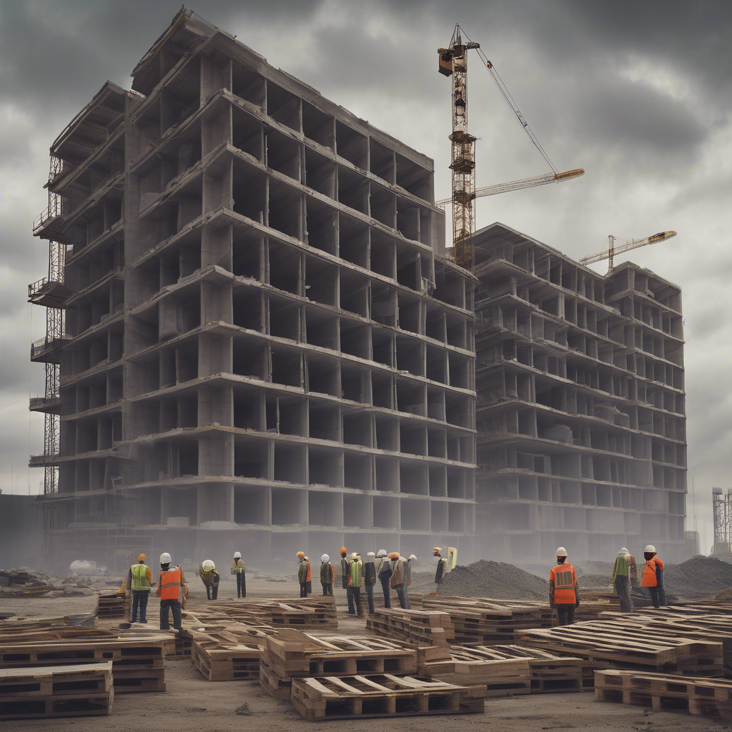 Escasez de materiales de construcción en 2024