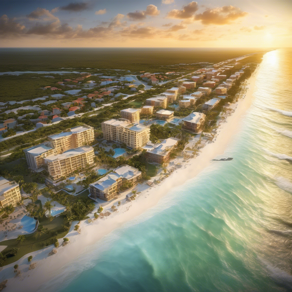 Inversión en desarrollos turísticos en la costa yucateca