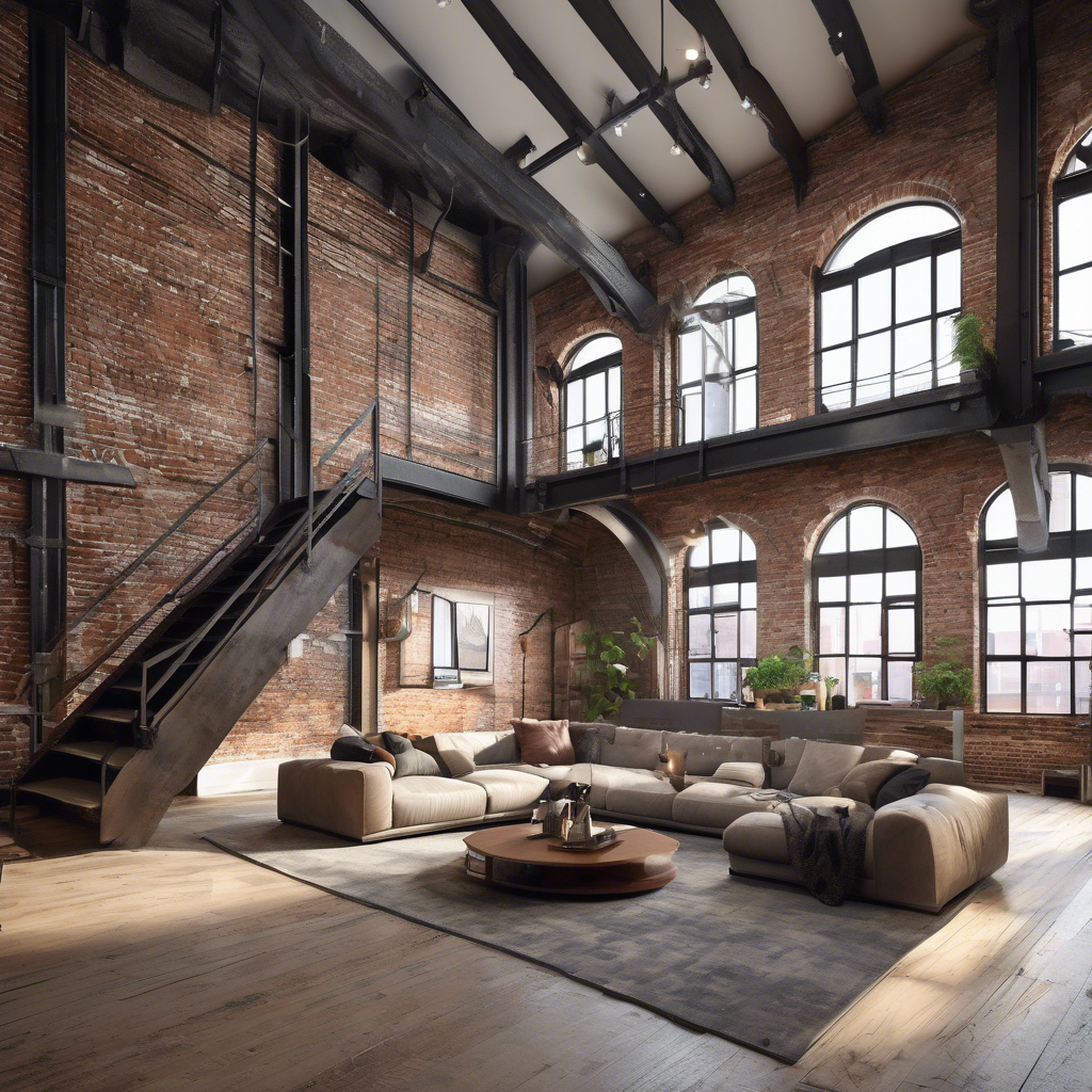 Transformación de espacios industriales en lofts y viviendas urbanas